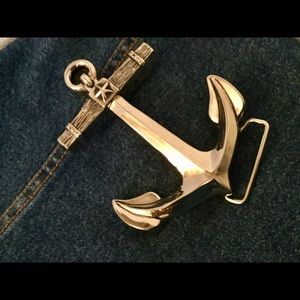 Rock Rebel Anchor Belt Buckle